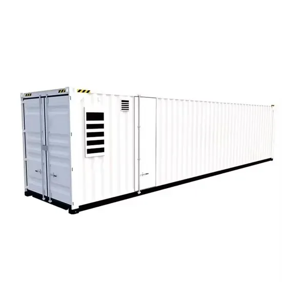 Szafa do magazynowania energii z akumulatorem litowo-jonowym 100 kWh do użytku na lotniskach